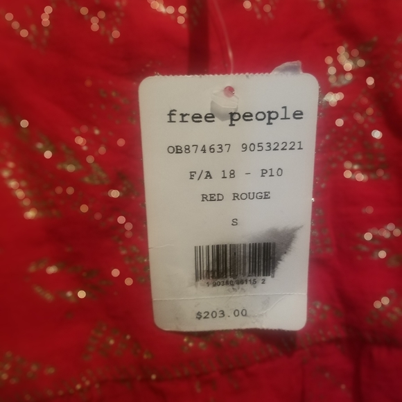 NEW Free People Blouse - Picture 3 of 3